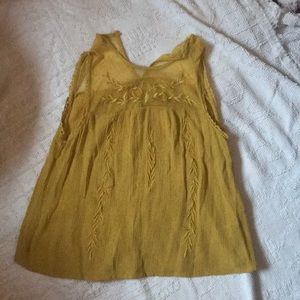 Yellow tank